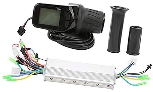 MUEOSI E-Bike-Controller 24 V / 36 V / 48 V 350 W Elektrofahrrad-LCD-Instrumentencontroller, bürstenloser Motorcontroller E-Bike Bürstenmotor Controller von MUEOSI