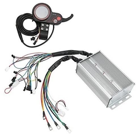 MUEOSI Elektroroller-Controller, 1500 W 36 V 48 V Elektrofahrrad-Scooter LCD-Display-Motorcontroller E-Bike Bürstenmotor Controller von MUEOSI