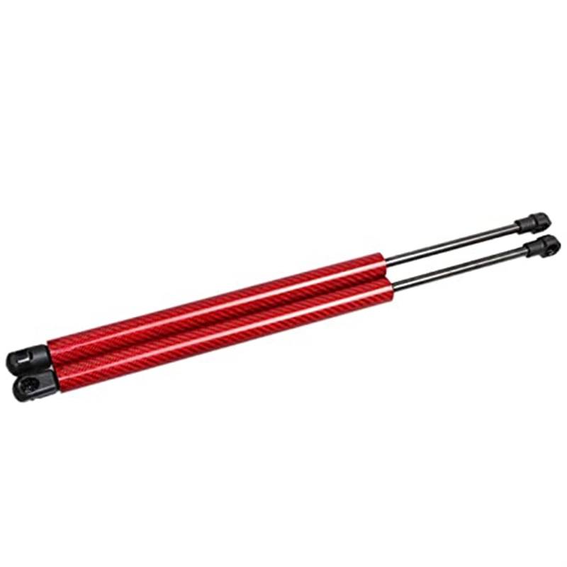 MUEOSI Gasdruckfeder for Heckklappe, automatisch, mit Stützrad, 465 mm, for Hyundai, I10 Gasdruckfedern(Black Red) von MUEOSI