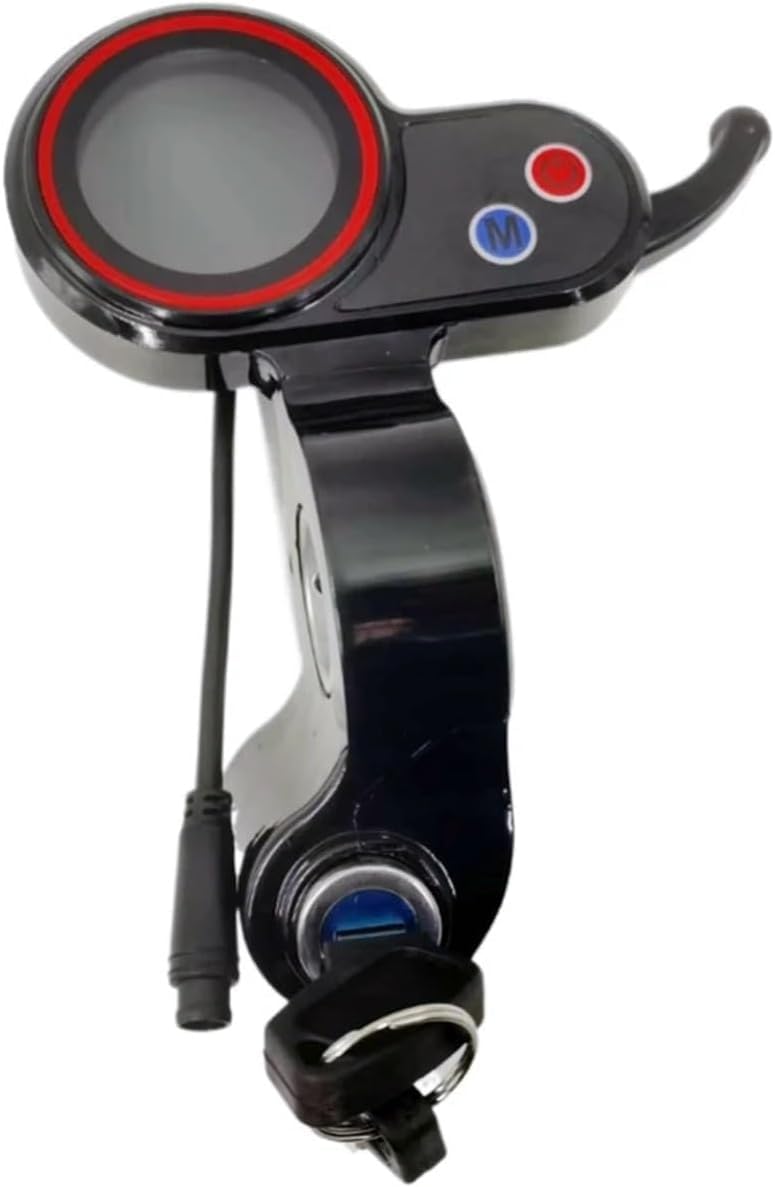 MUEOSI Kickscooter-Teile, LCD-Display, for Hitway, for H5-Elektroroller-Display mit Verriegelungsinstrument, Armaturenbrett-Zubehör Anzeigeinstrument von MUEOSI