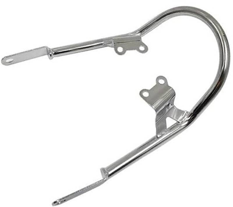 MUEOSI Motorrad-Gepäckträger, for Triumph, for Bonneville T120 T100 2017–2021, Motorrad-Heckgepäckträger-Halterung, Beifahrer-Handhaltegriff, Armlehne Gepäckträger-Stützregal(Black) von MUEOSI