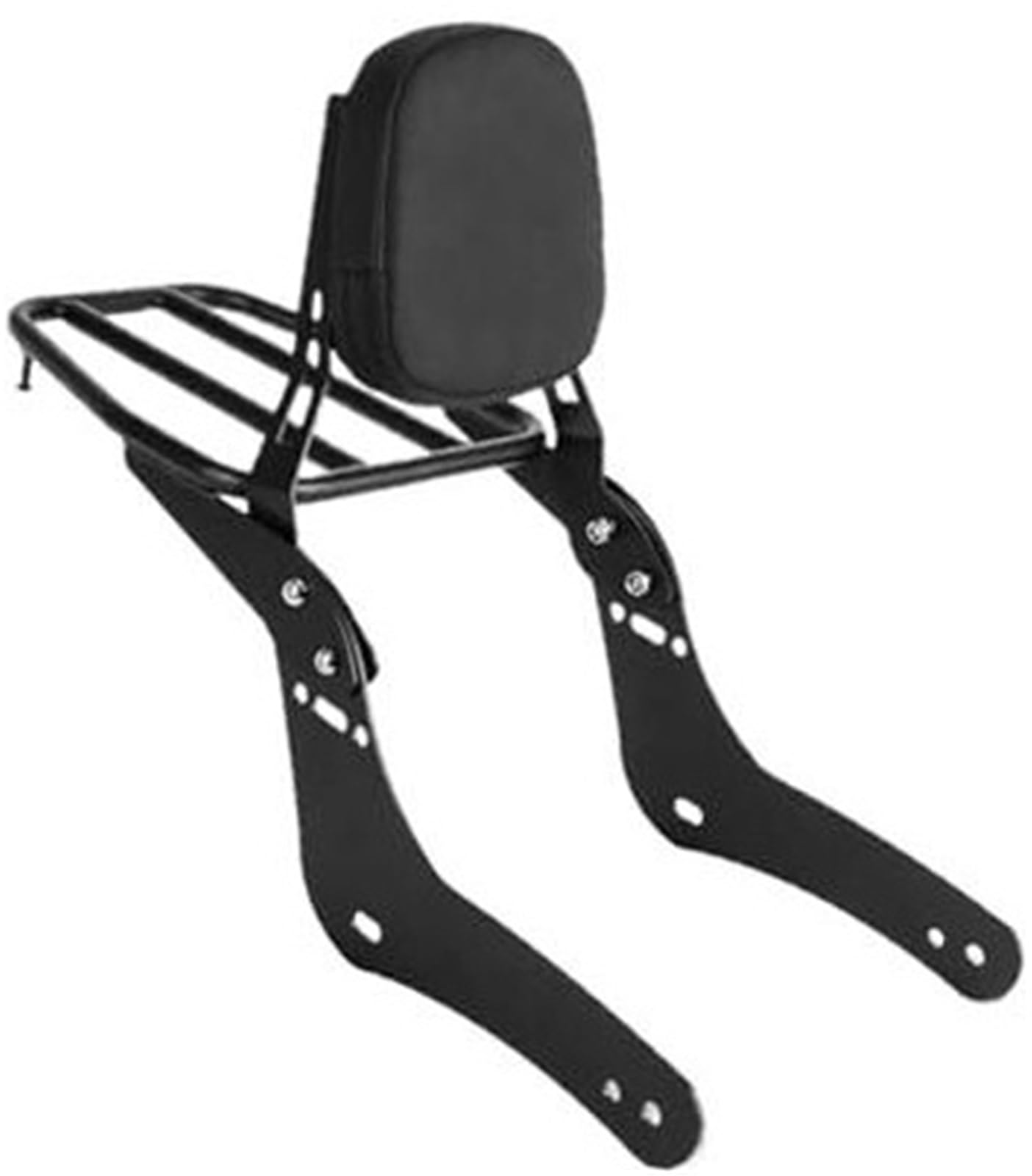 MUEOSI Motorradzubehör, Abnehmbarer Beifahrer, for Sitz, hintere Sissy-Bar-Rückenlehne mit Gepäckträger, for Rebel, for CMX1100 2021–2023 Gepäckträger-Stützregal von MUEOSI