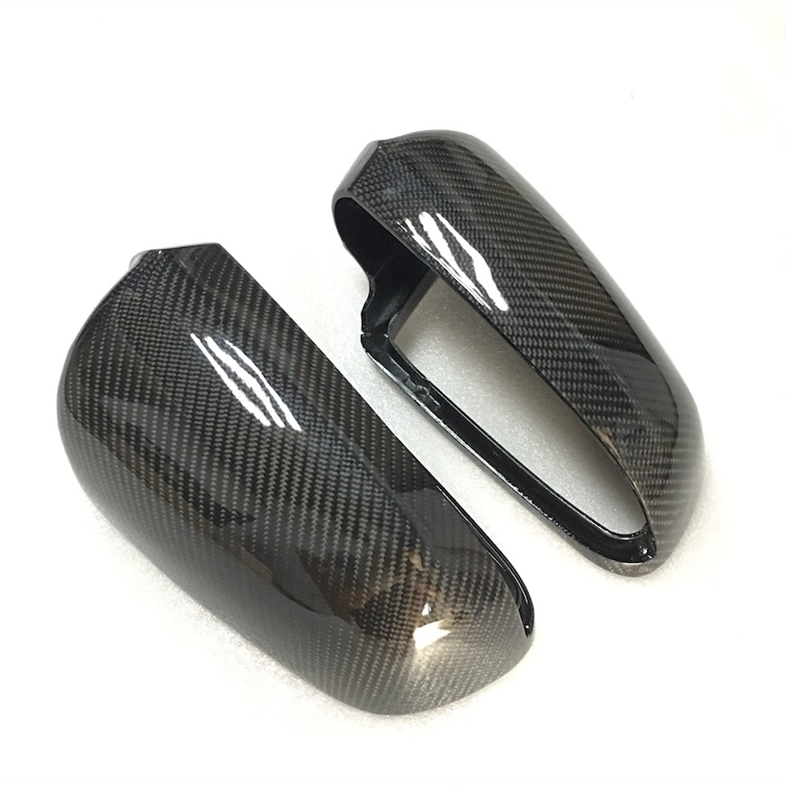 MUEOSI Real Carbon Fiber Rearview Side Mirror Cap Cover, for, A4 B6 B7 A6 C6 2003-2007 S4 Außenspiegel-Abdeckkappe von MUEOSI