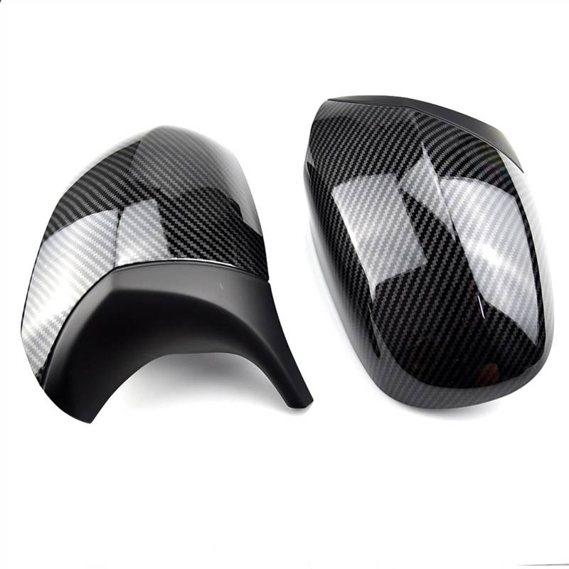 MUEOSI Rearview Mirror Cover Cap, for BMW, E90 E91 E92 E93 LCI M3Pre Facelifted Trim Carbon Fiber Pattern Replacement Außenspiegel-Abdeckkappe(Carbon pattern) von MUEOSI