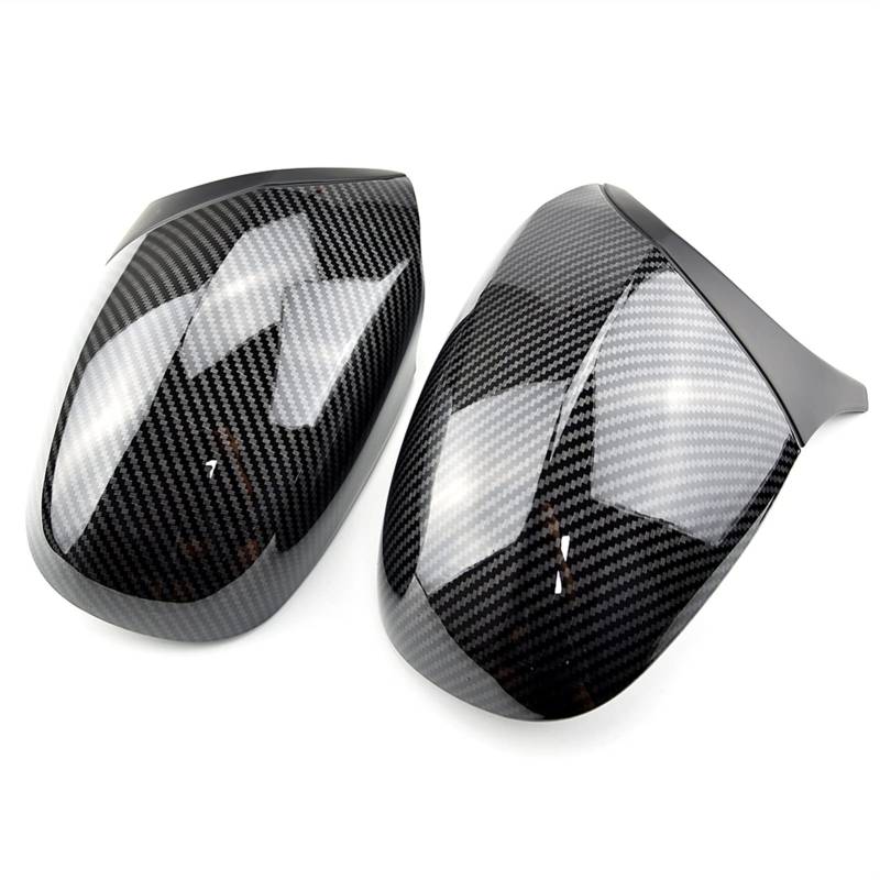 MUEOSI Rearview Mirror Cover Caps M3 Style, for BMW, E90 E91 E92 E93 LCI Pre Facelifted Trim Carbon Fiber Pattern Replacement Außenspiegel-Abdeckkappe(Carbon pattern) von MUEOSI