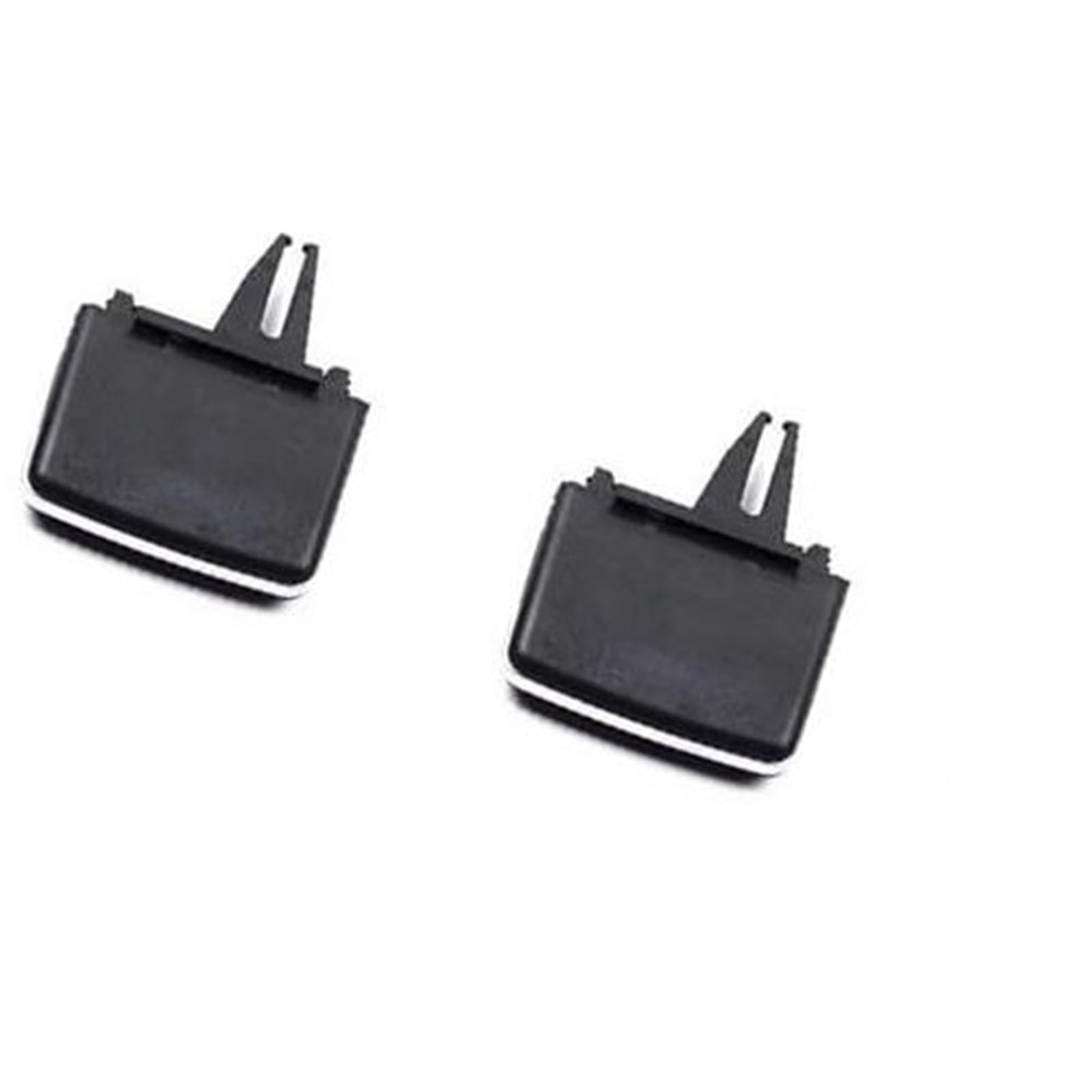 MUEOSI Reparatursatz for Lüftungsauslasslaschenclips, for Mercedes-Benz, W166 ML GL GLS GLE 2011–2018 Entlüftungslaschenclip(Black Central 2pcs) von MUEOSI