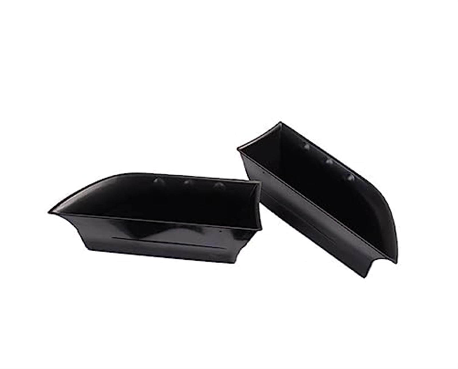 MUEOSI Spezielle Tür-Aufbewahrungsbox, modifizierte Türgriff-Aufbewahrungsbox, for Jaguar, XF Türgriff-Armlehnen-Aufbewahrungsbox(Black for XJL Rear Door) von MUEOSI