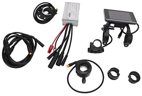 MUEOSI Umrüstsatz for Elektrofahrräder, 36 V, 48 V, Motordrehzahlregler for Roller mit M6-LCD-Bildschirm, for 250 W, 350 W Motor E-Bike Bürstenmotor Controller von MUEOSI