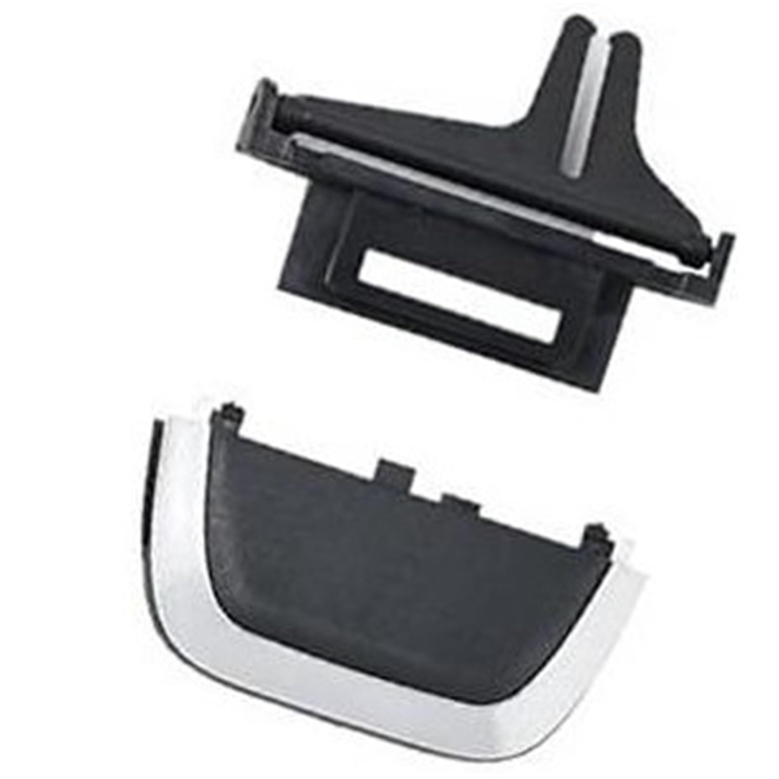 MUEOSI Vorne und Hinten Klimaanlage Entlüftungsgitter Tab Slider Clips, for, 5 6GT Serie G30 G31 G38 G32 2017-2020 Entlüftungslaschenclip(Black Central 1pc) von MUEOSI