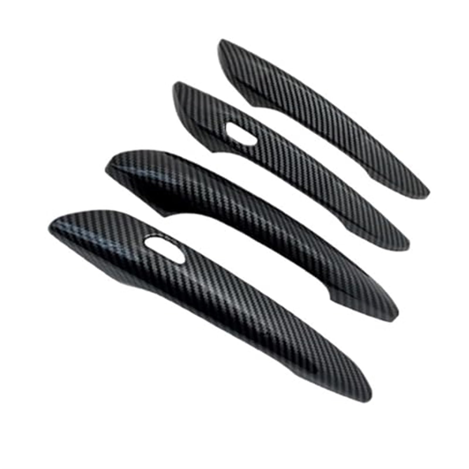 MUEOSI for Mazda, 3, for Mazda, 3 MK4 4th Gen BP 2023 2019 2020 2021 2022 Carbon Faser Auto Türgriff Abdeckung Trim Auto schützende 3D Aufkleber äußere Türgriffabdeckung von MUEOSI