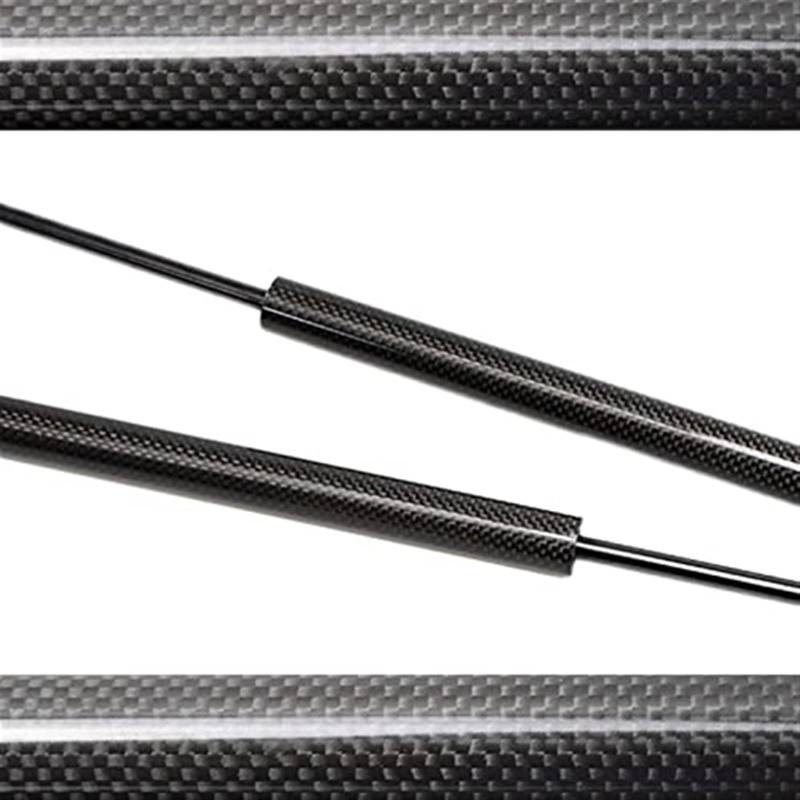 MUEOSI for Toyota, Cami J100 F500 Daihatsu Terios Taruna Perodua Kembara 1997-2005 Fronthaube Ändern Streben Lift Unterstützt Schock Dämpfer Gasdruckfedern auf der Motorhaube(Carbon Fiber) von MUEOSI