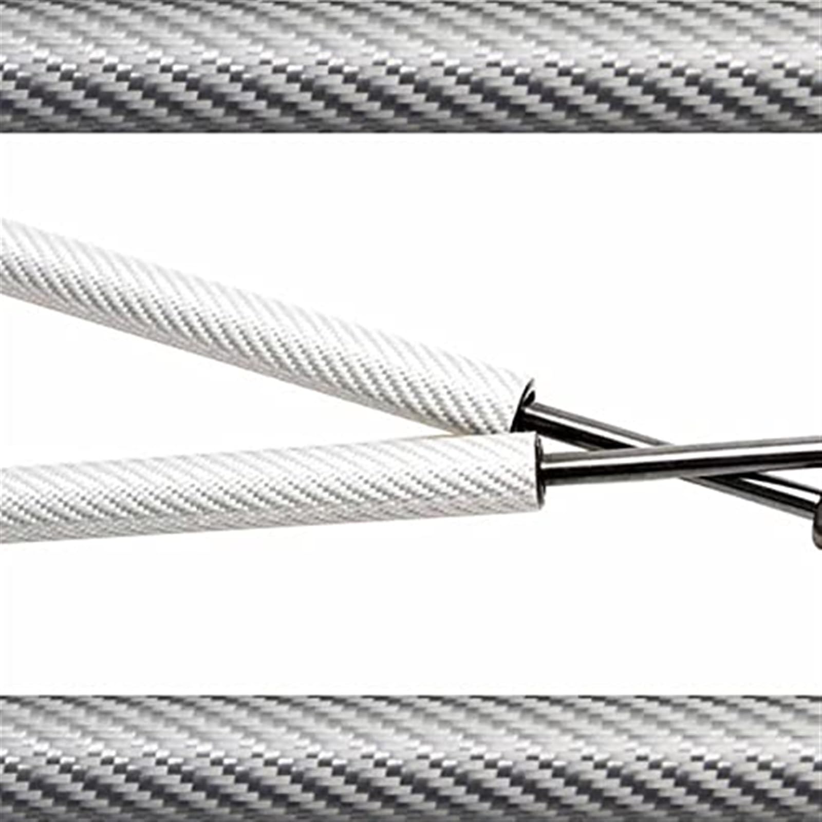 MUEOSI for Toyota, Mark X X130 2009–2019 Limousine Gasdruckfedern auf der Motorhaube(Silver Carbon Fiber) von MUEOSI