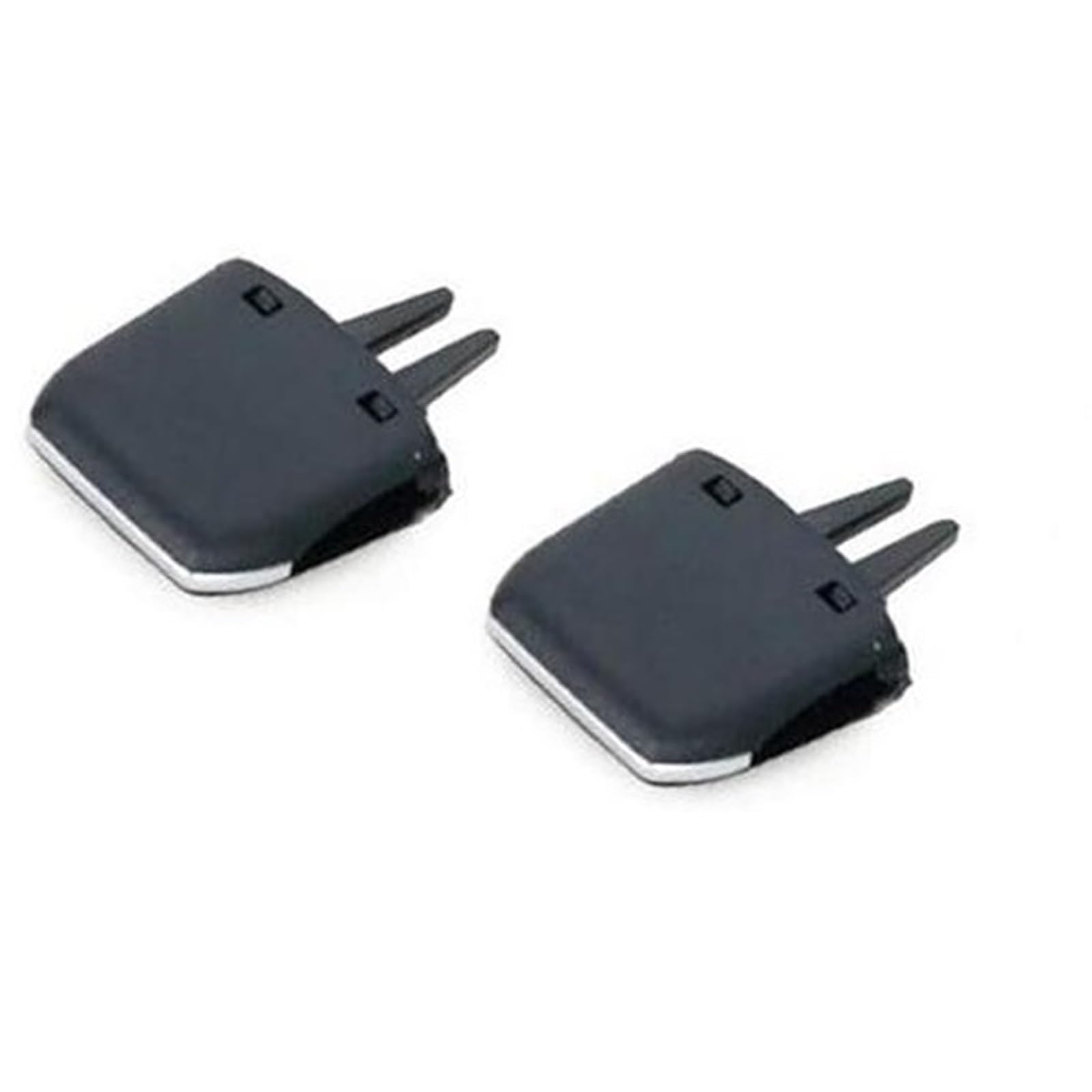 MUEOSI for VW, for Golf, 7 7,5 for MK7 for MK7,5 2013-2019 Auto Hinten Klimaanlage Outlet A/C Klimaanlage Vents Tab Clip Pick A/C-Entlüftungsabdeckung(Black 2 pcs) von MUEOSI