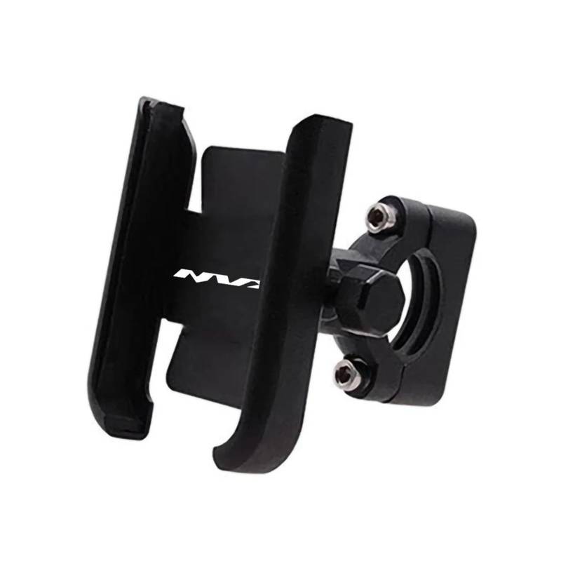 MUFENGparts Motorrad Lenker Handy Halter GPS Ständer Für Yamaha NVX155 AEROX155 NVX AEROX 155 2015-2024(Handlebar Black) von MUFENGparts