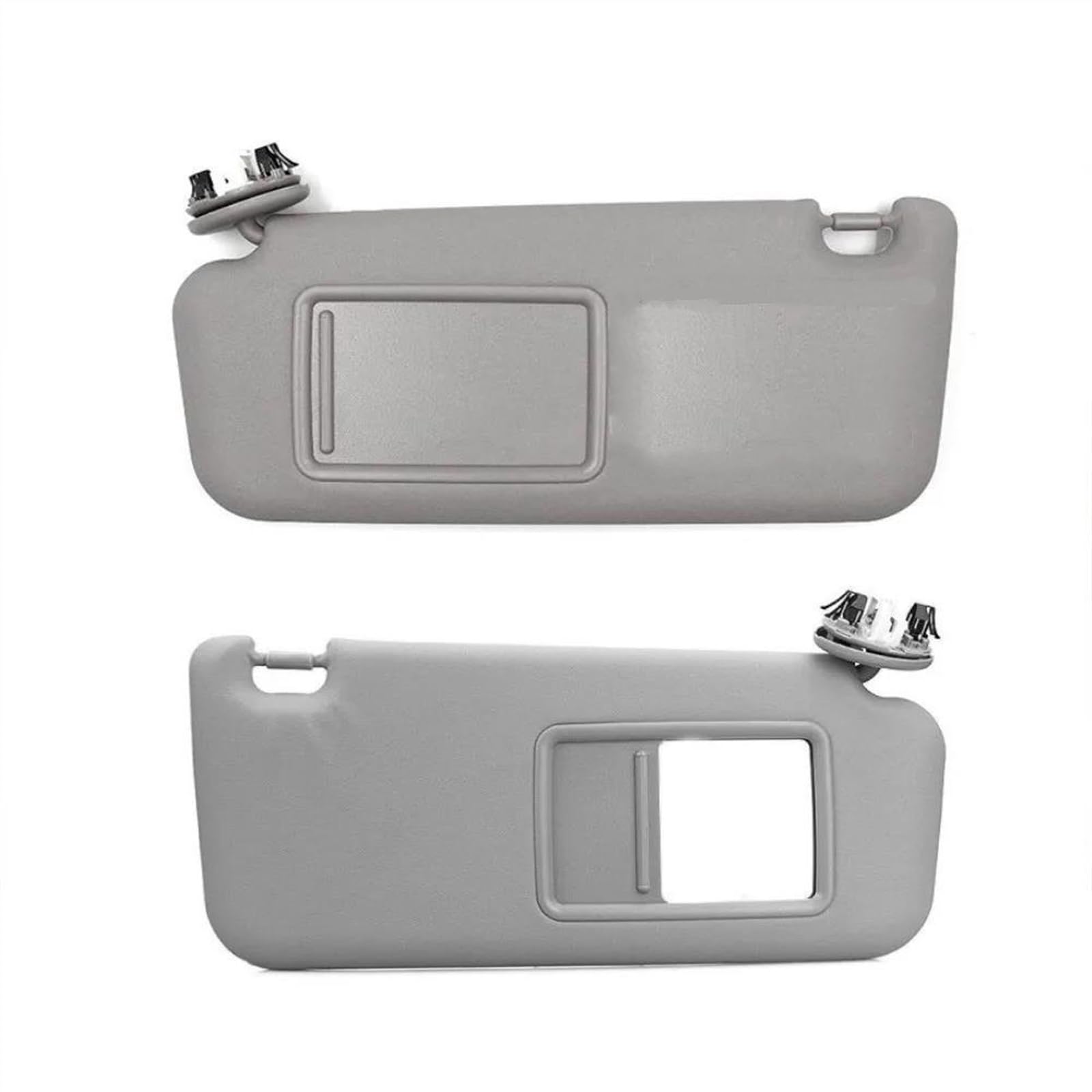 Auto Sonnenschutz Beige Grau Auto Sonnenblende Links Rechts Seite Fahrerseite Beifahrerseite Für Toyota Für RAV4 2006 2007 2008 2009 2010 2011 2012 Sonnenblende Verlängerung(Grey Left and Right) von MUFFRO