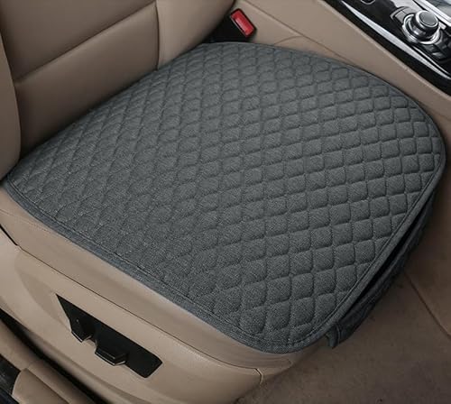 5 Sitzer Auto Sitzbezüge für Suzuki Ignis (MF) 2.Gen 2016 2017 2018 2019 2020 2021 2022 2023 2024, Atmungsaktiv Bequem Sitzbezüge Auto Seat Covers Full Set, Innenraum Zubehör,A Grau von MUGONGWEI