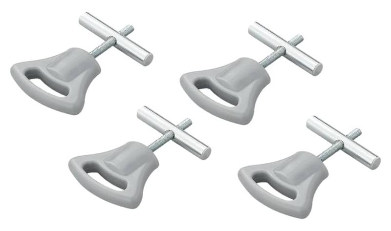 MULTIBROS 4 Stück Endstopper für Kederschiene Kederstopper Blockierungskit 5-6mm oder 8-10mm (5-6 mm) von MULTIBROS