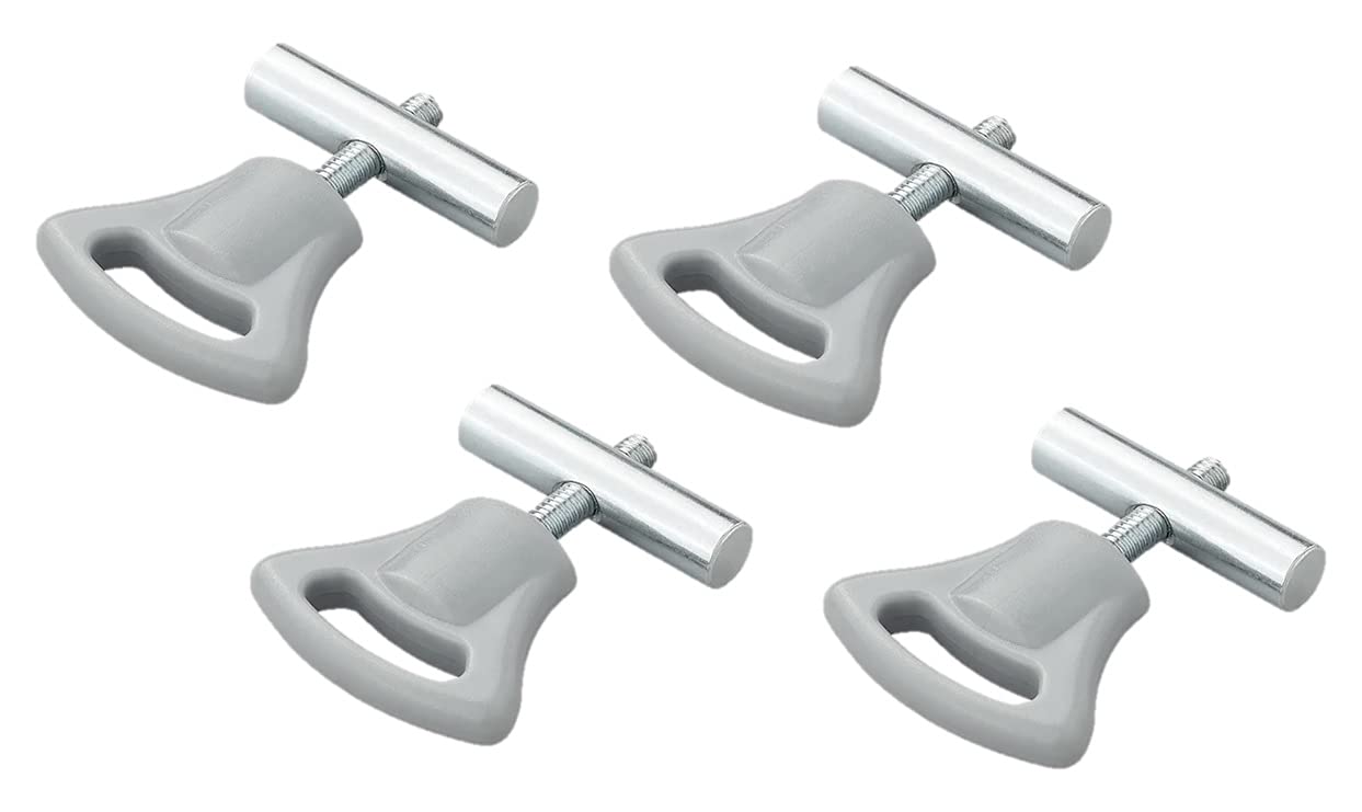 MULTIBROS 4 Stück Endstopper für Kederschiene Kederstopper Blockierungskit 5-6mm oder 8-10mm (8-10 mm) von MULTIBROS