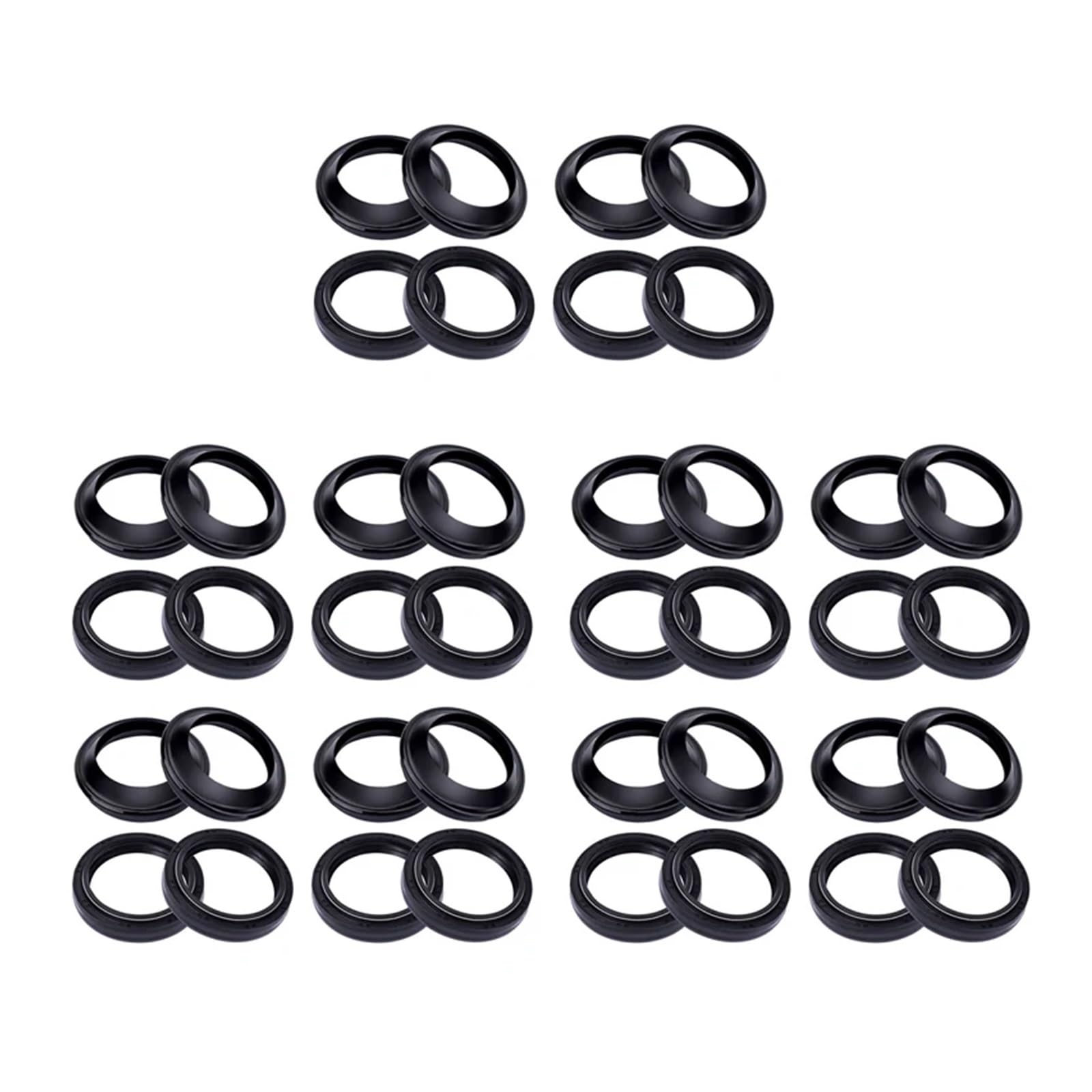 41x53x8 Gabel Dämpfer Öl Dichtung 41 53 Staub Abdeckung for ER-6F ER6F ER 6F 6N ER-6N ER6N ZX-6R 636 ZX6R ZX 6R Z650 Z 650(20pc Seal 20pc Cover) von MUMPPRCE