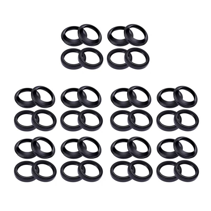 41x53x8 Gabel Dämpfer Öl Dichtung 41 53 Staub Abdeckung for ER-6F ER6F ER 6F 6N ER-6N ER6N ZX-6R 636 ZX6R ZX 6R Z650 Z 650(20pc Seal 20pc Cover) von MUMPPRCE