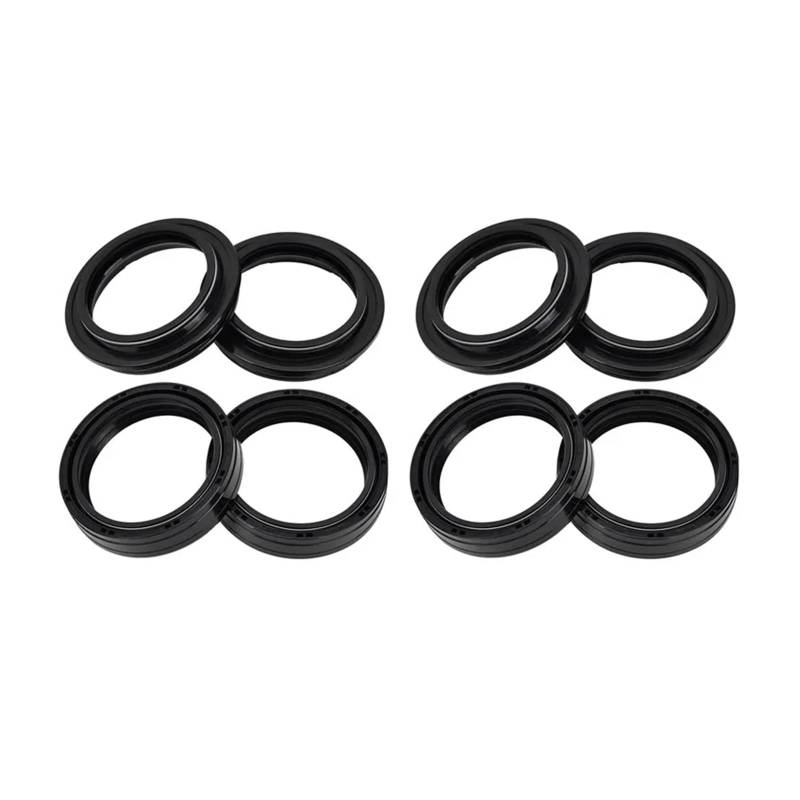 49x60x11 49 * 60 Motorrad Gabel Dämpfer Öl Dichtung und 49 60 Staub Abdeckung Dichtung for Dyna Fat Bob FXDF 2008-2015(4pc Seal 4pc Cover) von MUMPPRCE