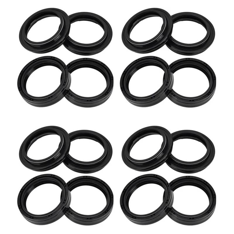 49x60x11 49 * 60 Motorrad Gabel Dämpfer Öl Dichtung und 49 60 Staub Abdeckung Dichtung for Dyna Fat Bob FXDF 2008-2015(8pc Seal 8pc Cover) von MUMPPRCE