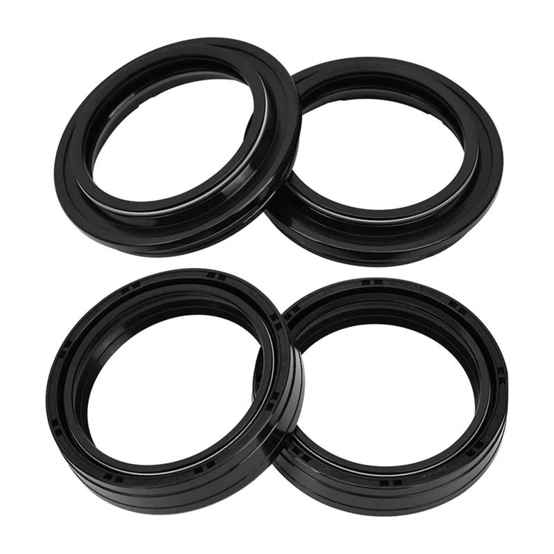 49x60x11 49 * 60 Motorrad Gabel Dämpfer Öl Dichtung und 49 60 Staub Abdeckung Dichtung for KLX400R KLX400 KLX 400 R SR KLX400SR(2pc Seal 2pc Cover) von MUMPPRCE