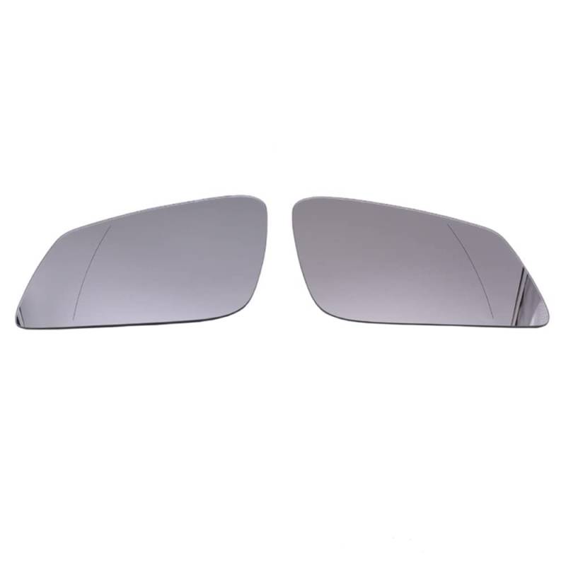 Aussenspiegel Glas, für BMW 1 2 3 4 Series X1X2 i3 F20 F22 F30 F35 F36 Links Oder Rechts Spiegelglas Ersatz, Auto Seitenspiegel Beheizbar Wasserdicht,Left-1pc von MUNDIK