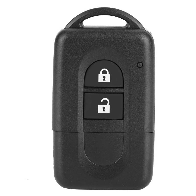 2-Tasten-ABS-Auto-Fernbedienungs-Flip-Schlüsselanhänger-Gehäuse Smart Cover Shell, Remote Smart Key Fob Shell Case von MUNEFE