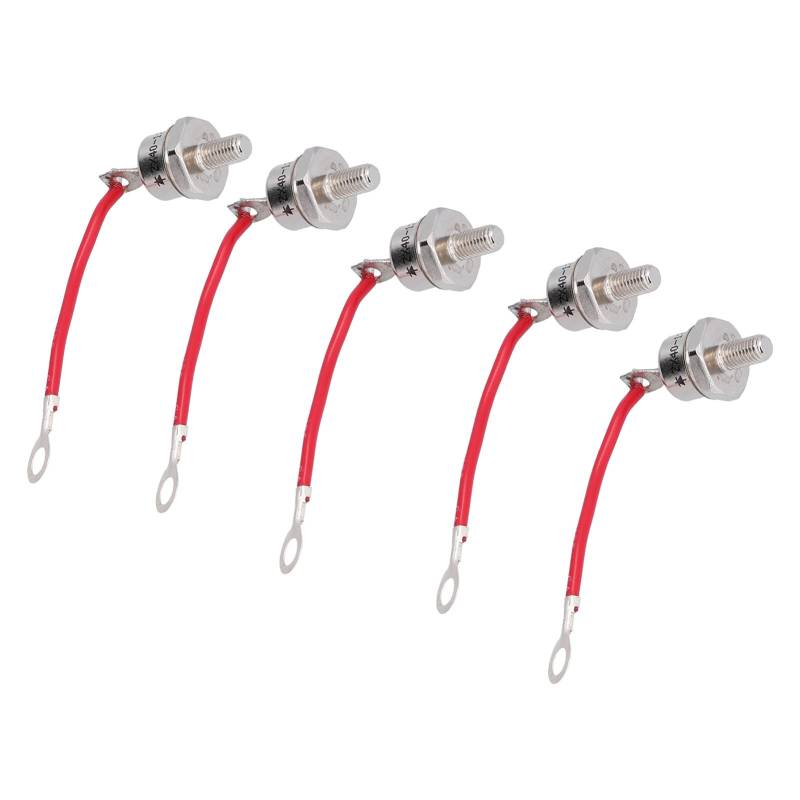 5 PCs Vorwärtsgleichrichterdiode, Kraftgleichrichterdiode, Gleichrichter -Diodenkit, geeignet, um die Leistung der Ställe unter hohen Lasten zu gewährleisten von MUNEFE