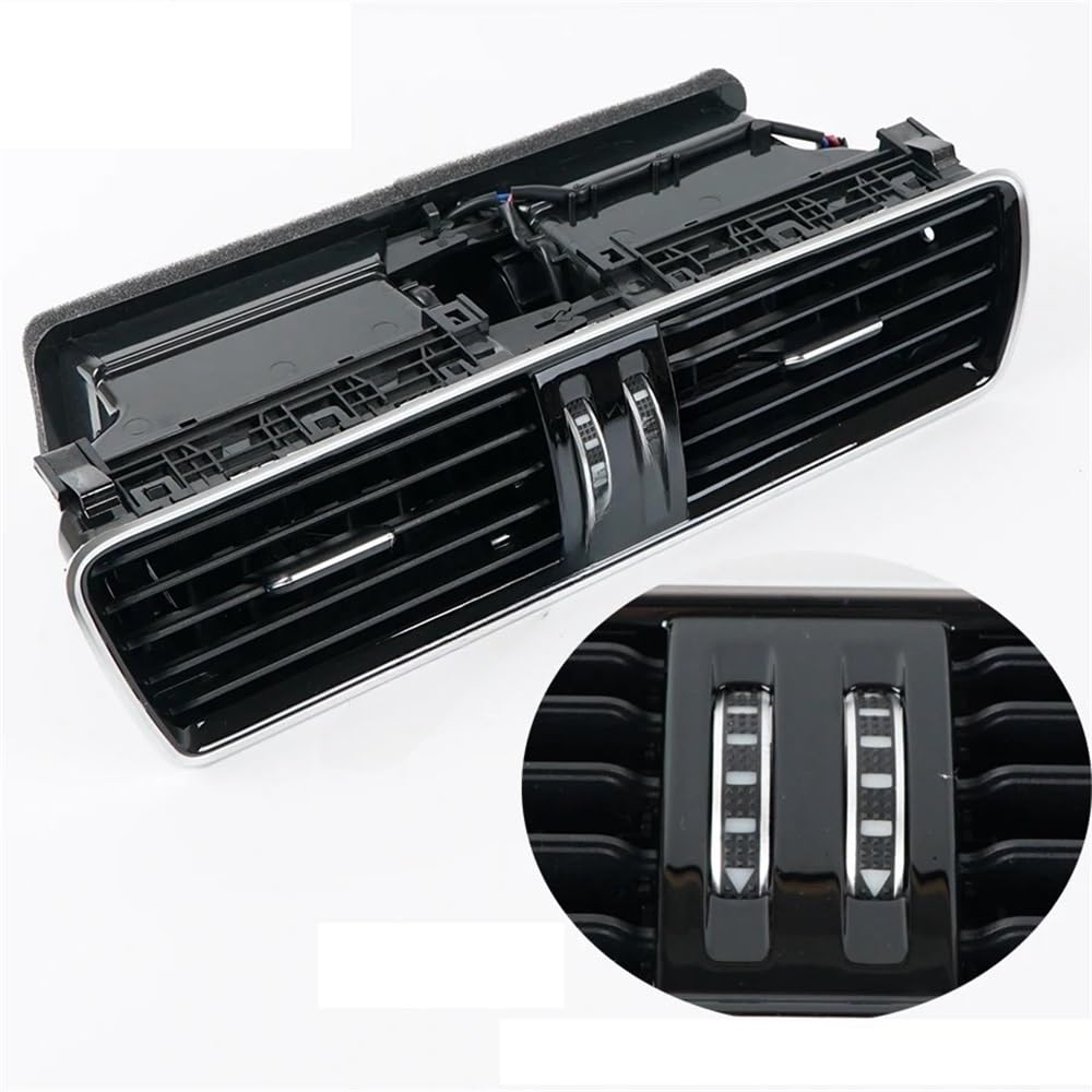 AC Lüftungsgitter vorne Auto Front Klimaanlage Outlet Center Armlehne Air Vent Montage Für Passat Für B6 Für B7 Für R36 AC vorne Lüftungsgitter von MUTYNE