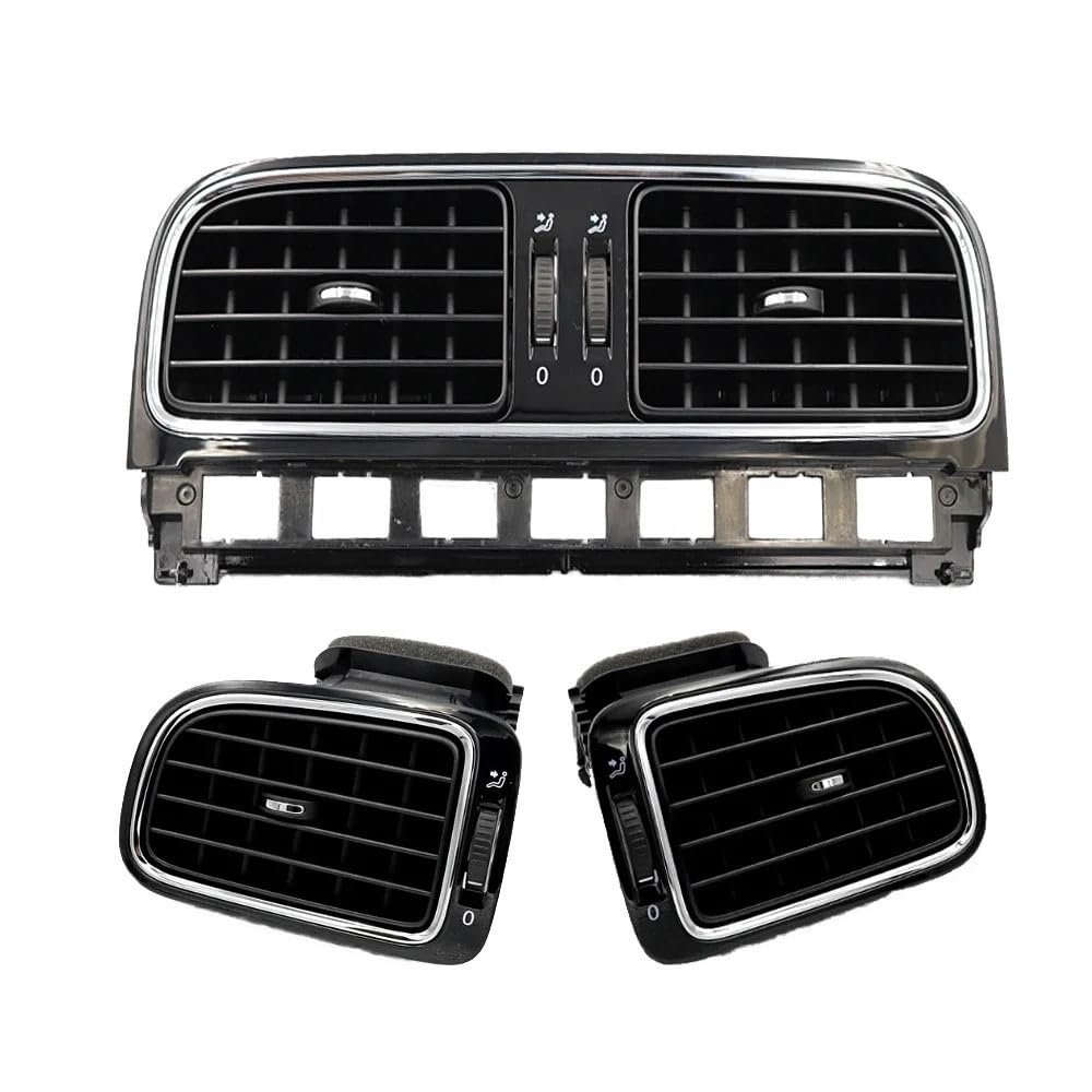 AC Lüftungsgitter vorne Front Dash AC Klimaanlage Outlet Vent Grill für 6R für GTI 2010-2013 AC vorne Lüftungsgitter von MUTYNE