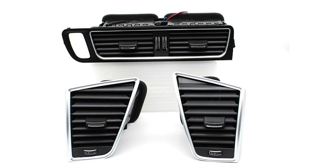 AC Lüftungsgitter vorne LHD Front Dash Mitte Links rechts Klimaanlage AC Vent Grille Frame Outlet Assembly für Q5 2009–2018 AC vorne Lüftungsgitter von MUTYNE