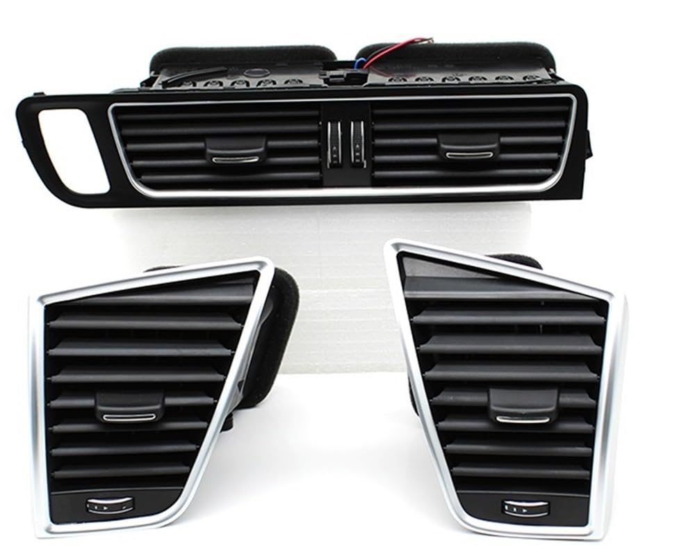 AC Lüftungsgitter vorne LHD Front Dash Mitte Links rechts Klimaanlage AC Vent Grille Frame Outlet Assembly für Q5 2009–2018 AC vorne Lüftungsgitter von MUTYNE