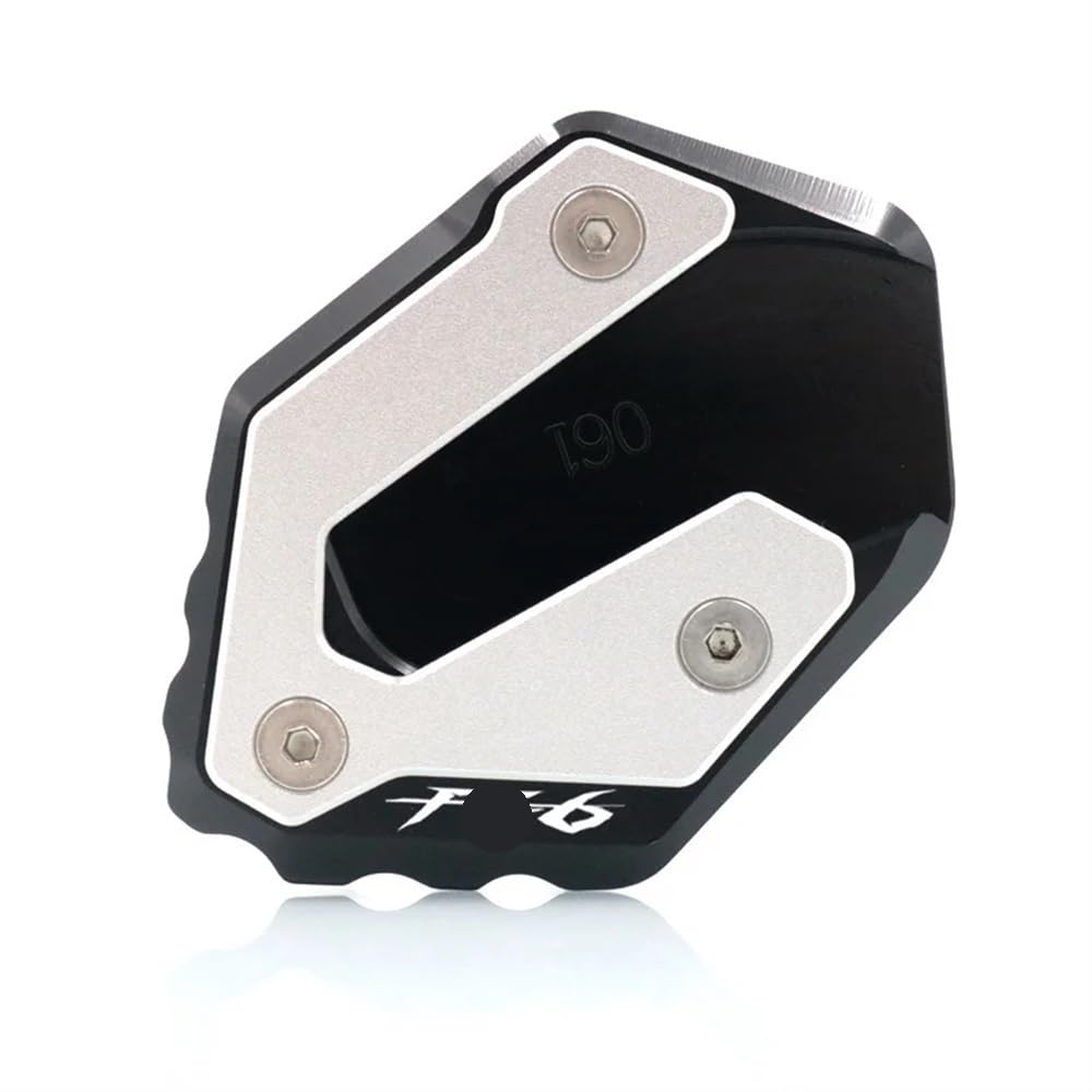 Hauptstände Für Ya&maha FZ6 FZ6R FZ6-S2 2004-2009 Motorrad CNC Kickstand Fuß Seitenständer Verlängerungspolster Stützplatte Vergrößern von MUTYNE