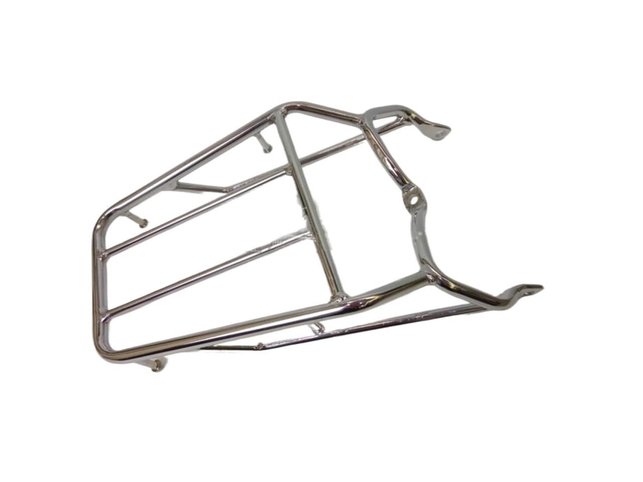 Hinten Gepäck Träger Rack Unterstützung Gepäckträger Gepäckträger Hinten Motorrad Fahrrad Für SU&ZUKI Grasstracker Big Boy TU250G TU250GB Schwarz Silber Chrom von MUTYNE