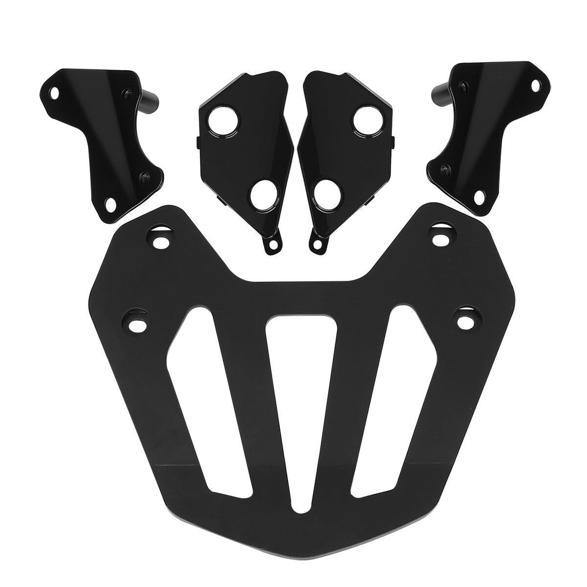 Hinten Gepäck Träger Rack Unterstützung Motorrad-Heckträger Mit Rack-Halterung Für GL1800 F6B 2013–2017, 2014, 2015, 2016, Schwarz von MUTYNE