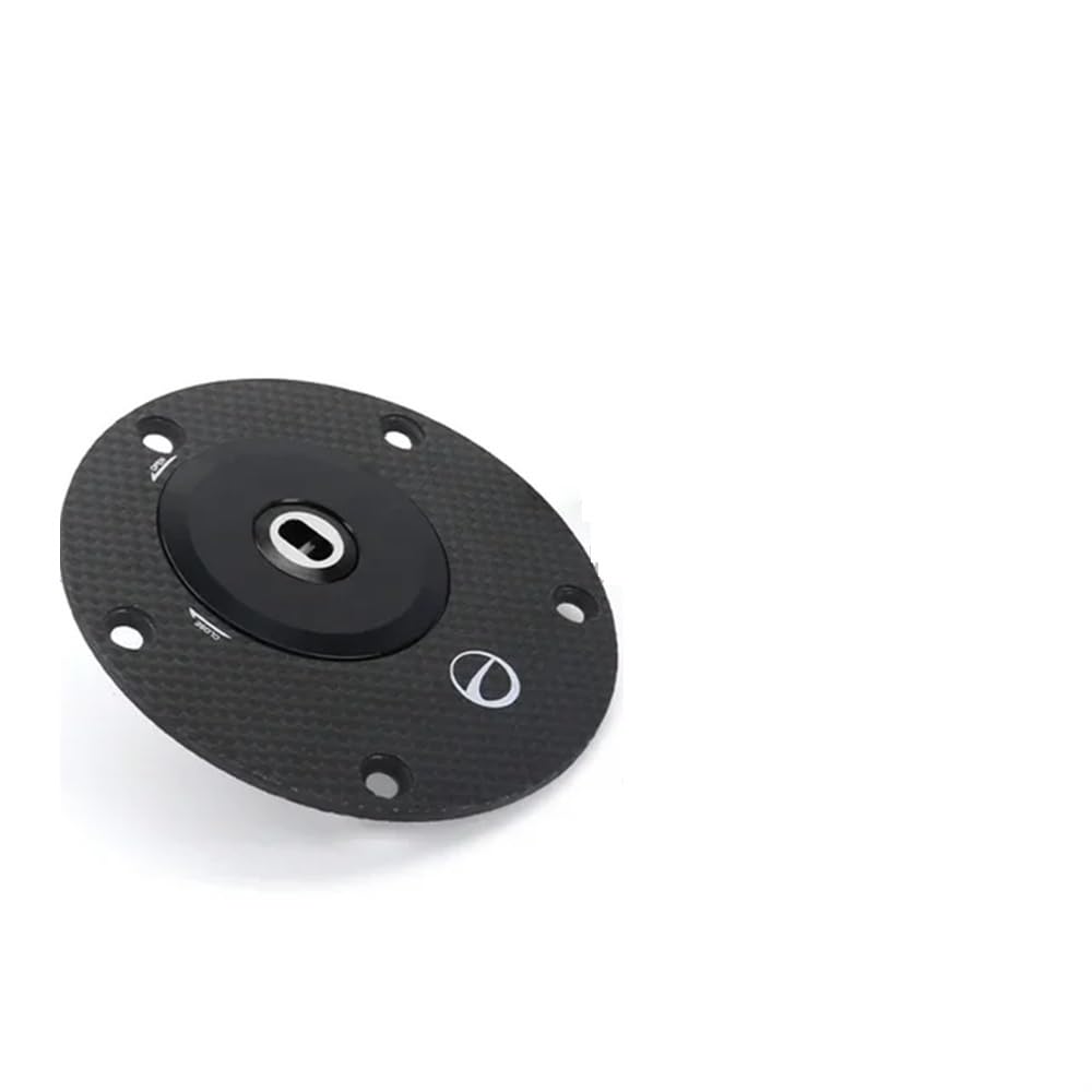 Kraftstoff tankdeckel Carbon Faser für Du&Cati für Supersport 1000 2003-2005 1000DS 2006 für Supersport 600 1989-1999 620 2003 Motorrad Kraftstoff Tank Caps Lock von MUTYNE