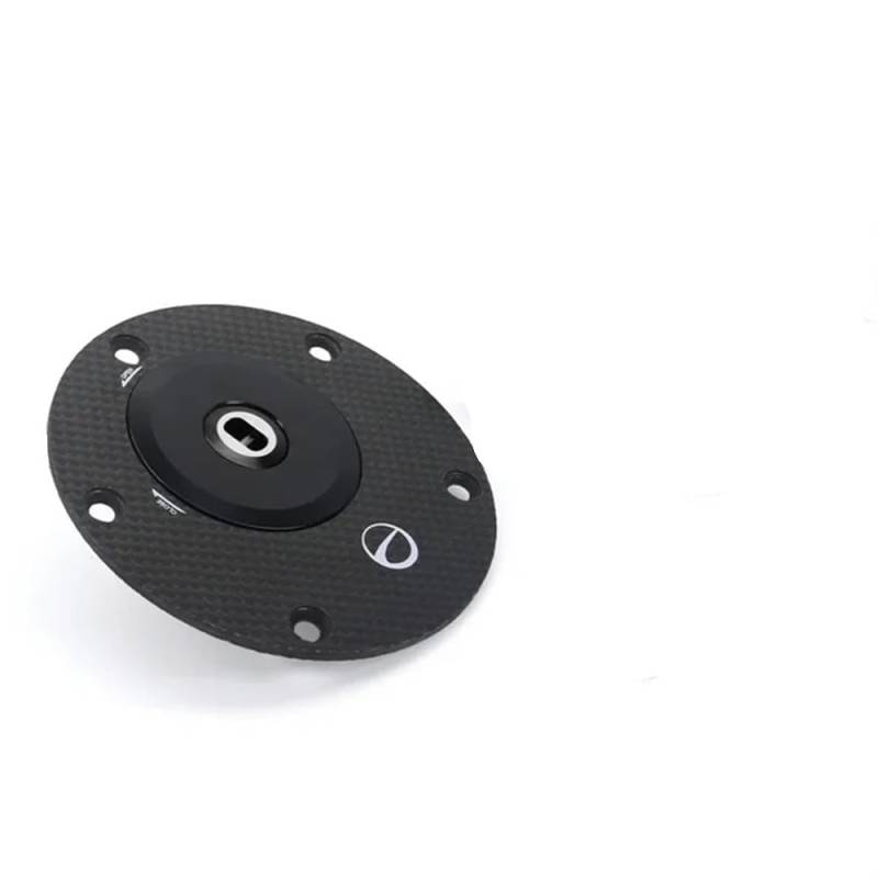 Kraftstoff tankdeckel Für Für Tuono V4 RR 1100 RSV4 TUONOV4 Carbon Fiber Kit Motorrad Anti-Diebstahl Tankdeckel Quick Release Typ Zubehör von MUTYNE