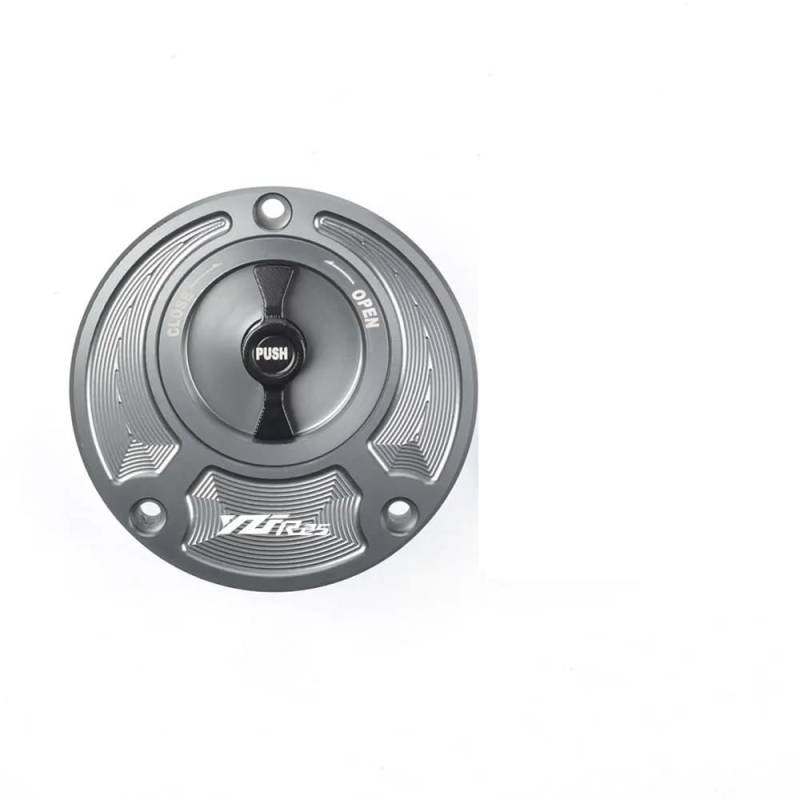 Kraftstoff tankdeckel Für Ya&maha YZF R25 2015 Kraftstoff Tankdeckel Abdeckung CNC Aluminium Keyless Motorrad Zubehör von MUTYNE