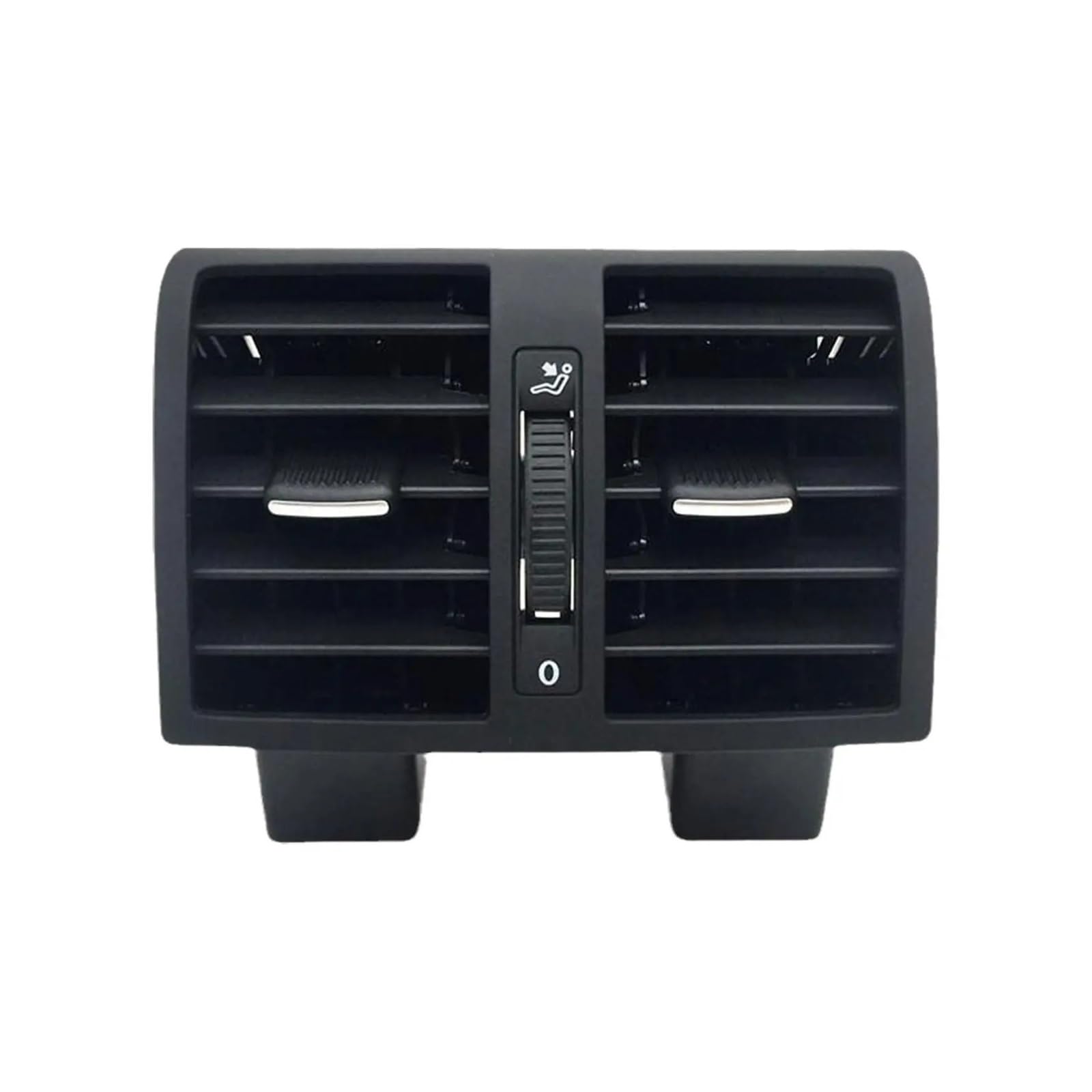 MUTYNE AC Lüftungsgitter vorne Auto Hinten AC Klimaanlage Outlet Vent 1TD819203A Für Caddy 2004 2005 2008 2011 2012 2013 2014 2015 AC vorne Lüftungsgitter von MUTYNE