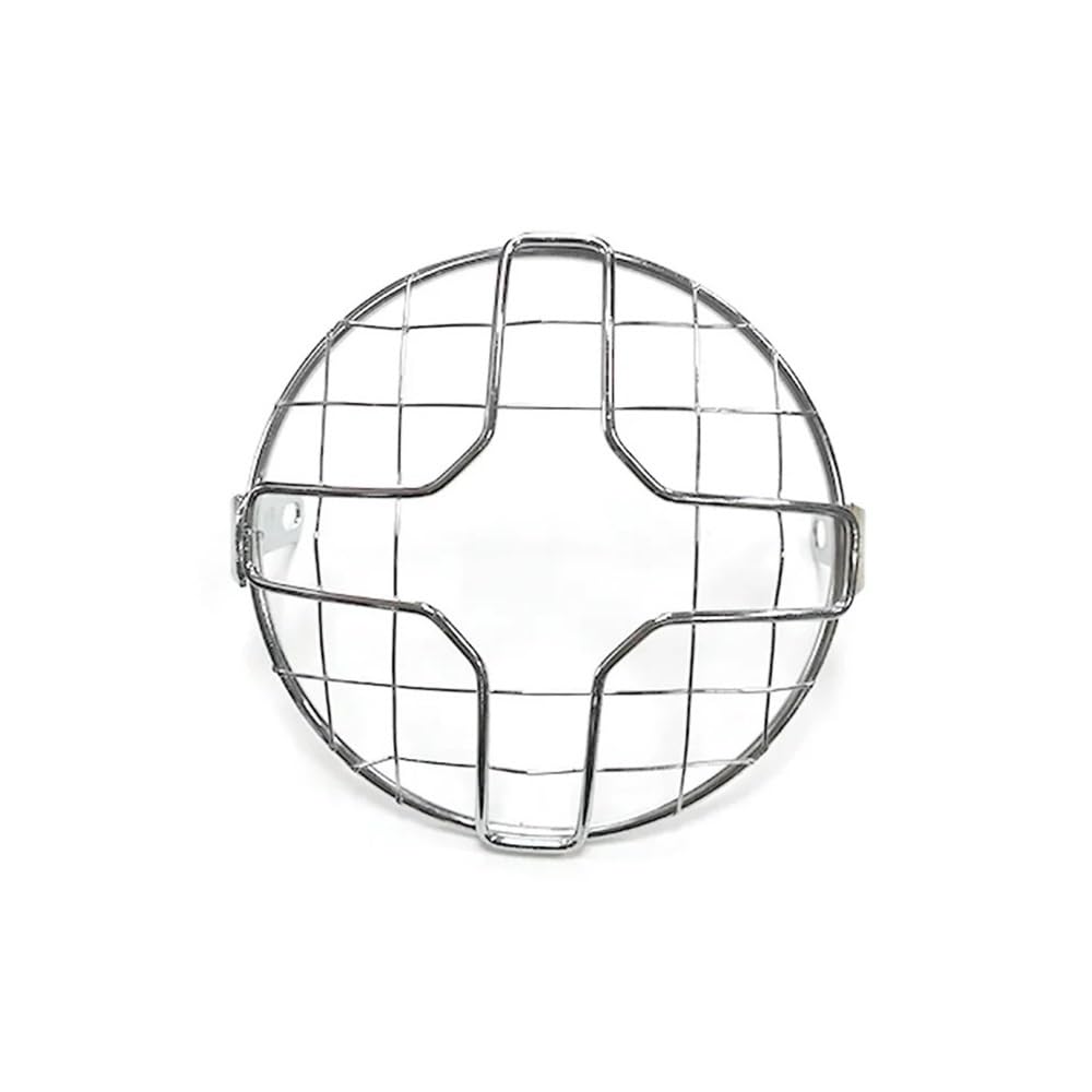 Motorrad Scheinwerferabdeckung Motorrad Scheinwerfer Mesh Grill Schutz Front Lampe Mesh Grille Abdeckung Schutz Für Cruiser Scheinwerfer Abdeckung von MUTYNE