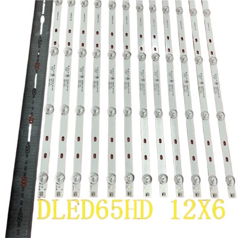 MVGVPLVLTN Kit 12 stücke 6LED Led-hintergrundbeleuchtung bar for TV SL65V3 DLED65HD 12X 6 1003 1004(120pcs For 10 TV) von MVGVPLVLTN