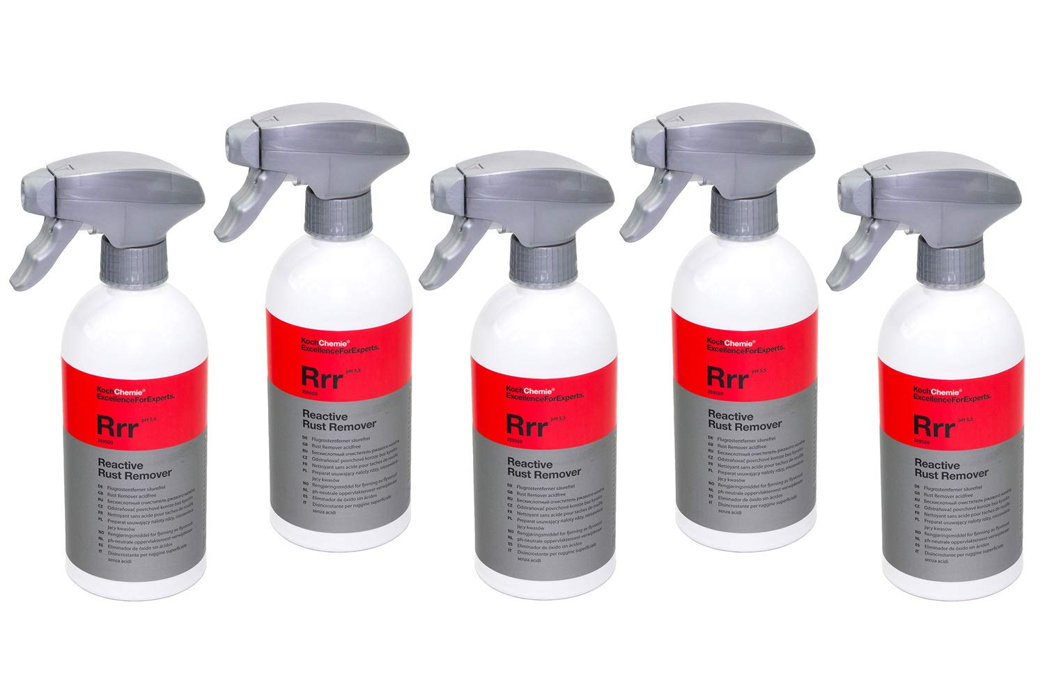 5x 500ml Koch Chemie Reactive Rust Remover Rrr Flugrostenferner Säurefrei 359500 von MVH Bockauf