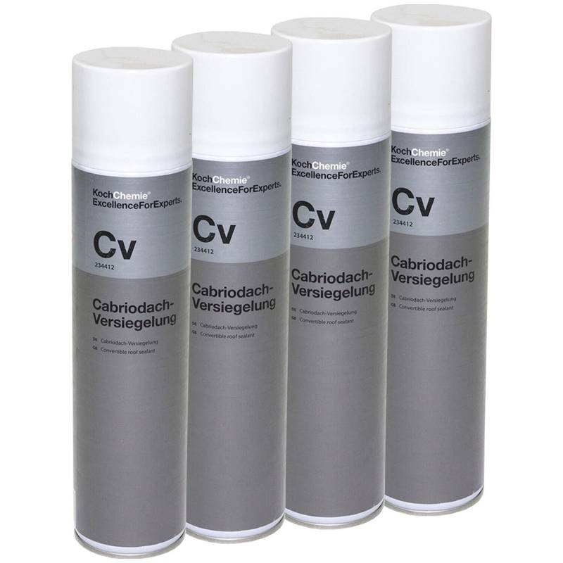 Cabriodach Versiegelung Imprägnierspray Koch Chemie 4 X 400 ml von MVH Bockauf