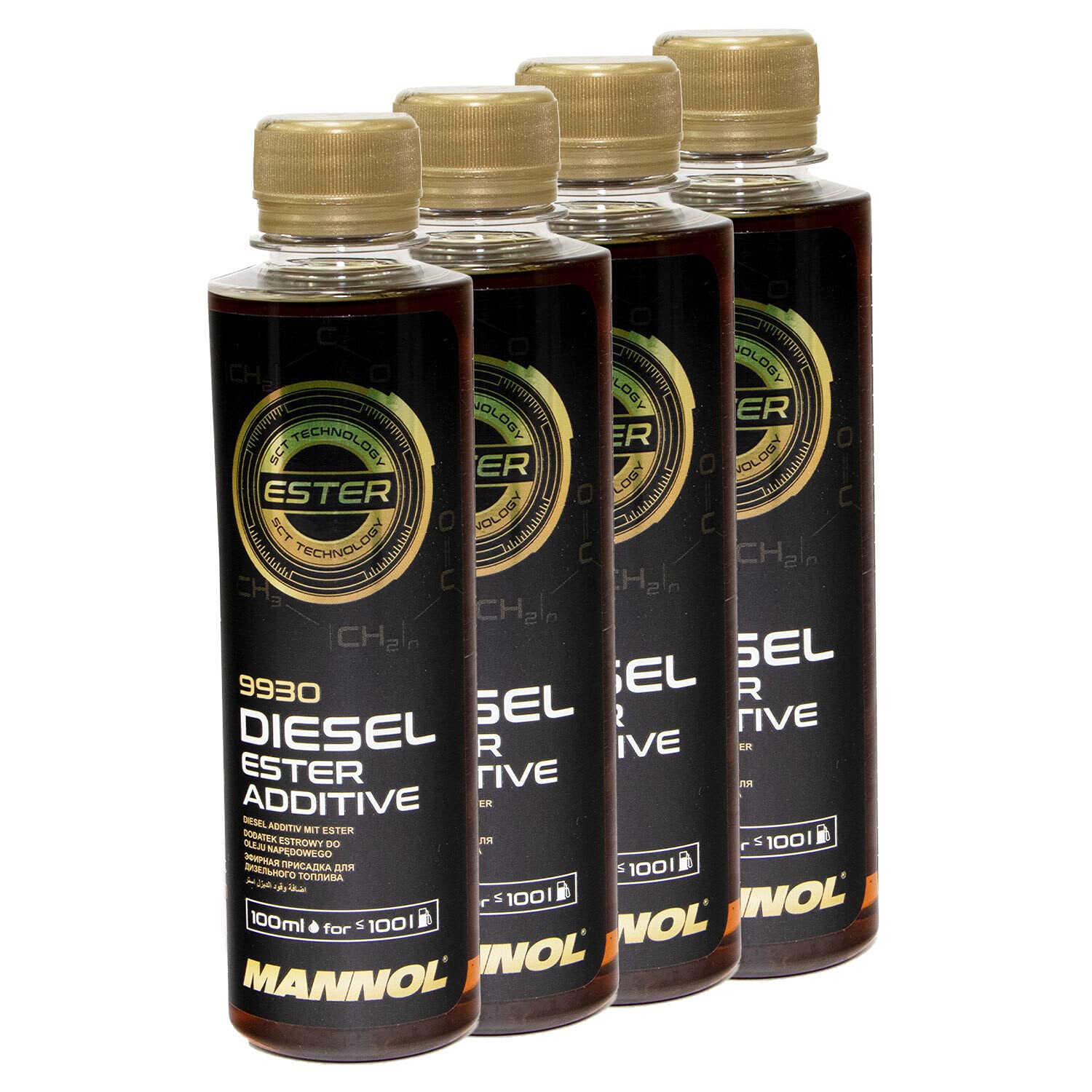 Diesel Ester Additive 9930 MANNOL 4 X 250 ml Verschleißschutz Reiniger von MVH Bockauf