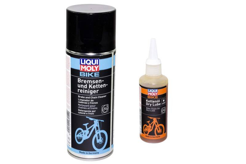 Fahrrad Pflege Set Kettenöl und Kettenreiniger LIQUI MOLY Bike Kette Ketten von MVH Bockauf