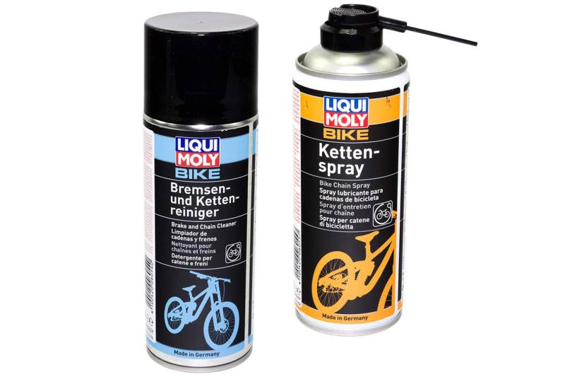 Kettenspray und Kettenreiniger Set LIQUI MOLY Bike Fahrrad von MVH Bockauf