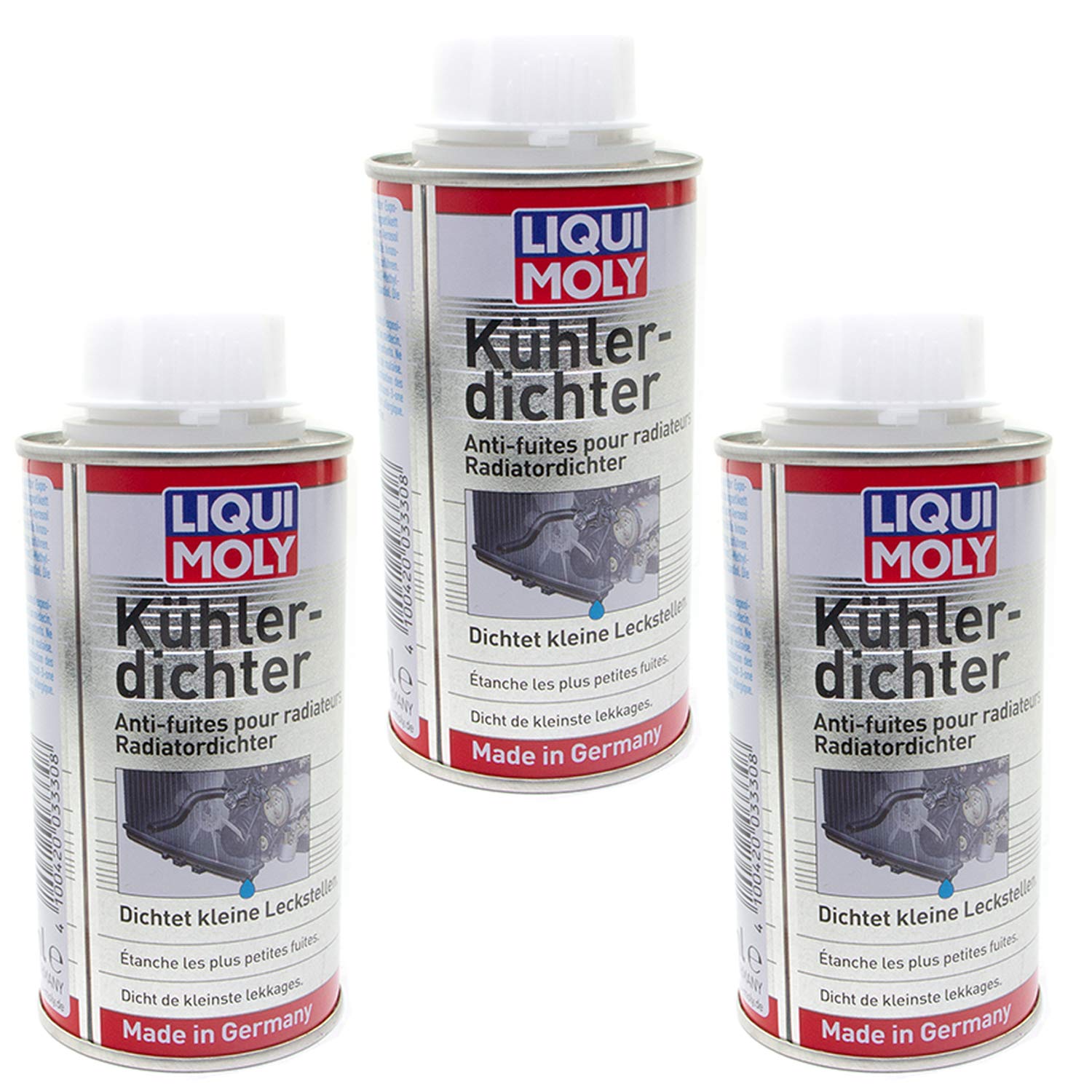 Kühler Dicht Kühlerdicht Dichtmittel Wasserkühler LIQUI MOLY 3330 3x 150 ml von MVH Bockauf