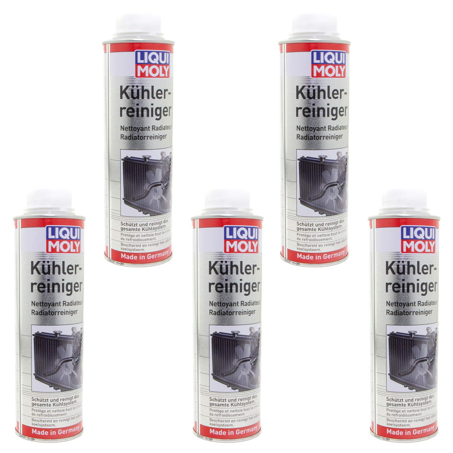 Kühler Reiniger Kühlerreiniger Spülung Sytem Heiz Wasserkühler LIQUI MOLY 3320 5x 300 ml von MVH Bockauf